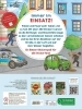 Buchcover und Innenansicht für das Buch: Mein Polizei- und Feuerwehr-Stickerheft