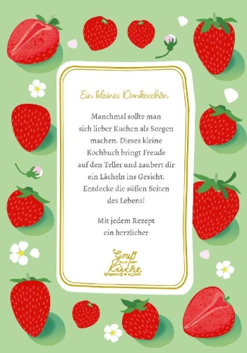 Buchcover und Innenansicht für das Buch: Süße Grüße für dich