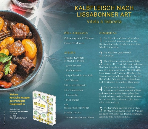 Buchcover und Innenansicht für das Buch: Portugiesisches Schicksal