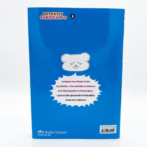 Buchcover und Innenansicht für das Buch: Detektiv Parzival Po (3) - Die unsichtbaren Räuber