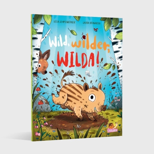 Buchcover und Innenansicht für das Buch: Wild, wilder, Wilda!