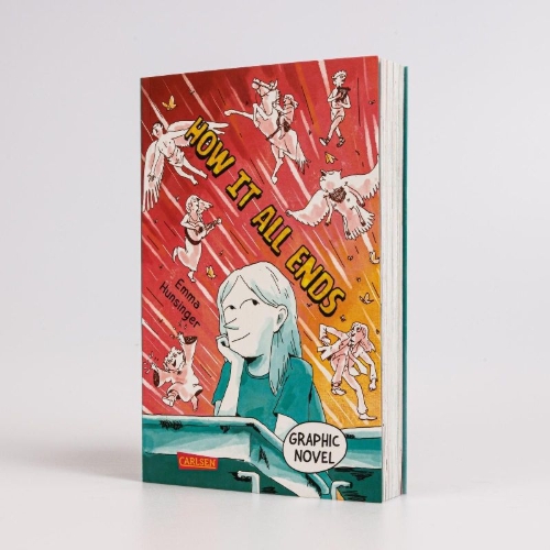 Buchcover und Innenansicht für das Buch: How It All Ends
