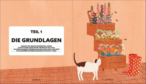 Buchcover und Innenansicht für das Buch: Pluktuin: de mooiste bloemen in kistjes en potte
