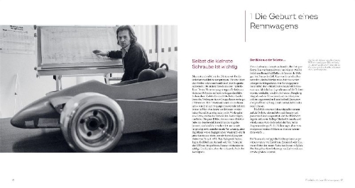 Buchcover und Innenansicht für das Buch: Inside Formel 1: Lap 2