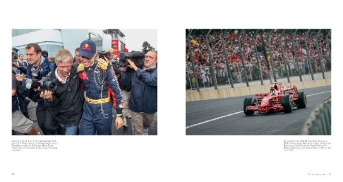 Buchcover und Innenansicht für das Buch: Inside Formel 1: Lap 2