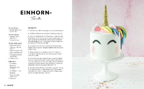 Buchcover und Innenansicht für das Buch: Genussmomente: Backen XXL