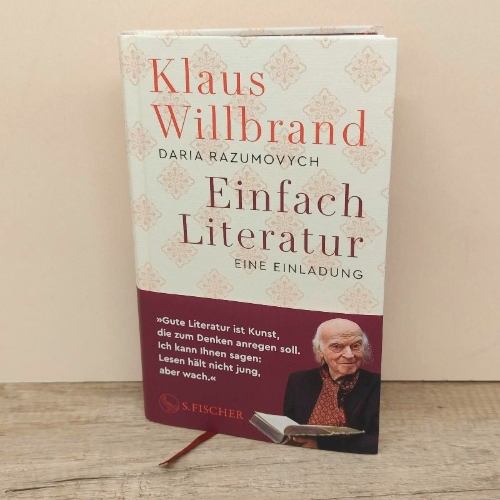 Buchcover und Innenansicht für das Buch: Einfach Literatur