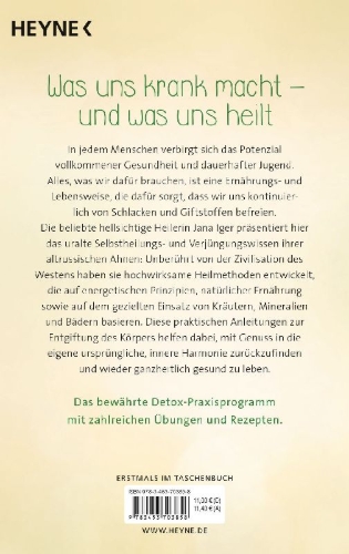 Buchcover und Innenansicht für das Buch: Meine russischen Geheimrezepte für natürliches Entgiften