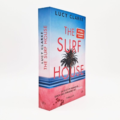 Buchcover und Innenansicht für das Buch: The Surf House