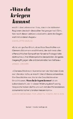 Buchcover und Innenansicht für das Buch: Was du kriegen kannst
