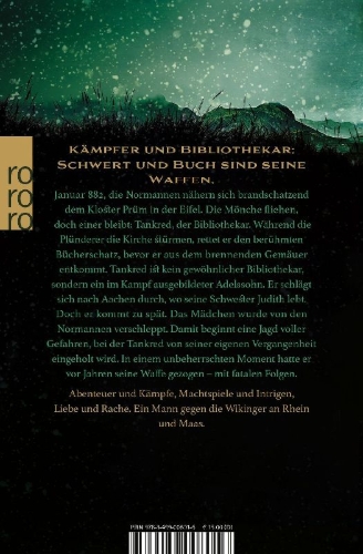 Buchcover und Innenansicht für das Buch: Tankred: Weihrauch und Schwert