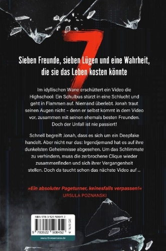 Buchcover und Innenansicht für das Buch: Seven Ways to Tell a Lie
