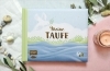Buchcover und Innenansicht für das Buch: Meine Taufe (blau)