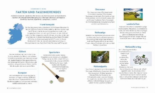 Buchcover und Innenansicht für das Buch: Highlights Irland
