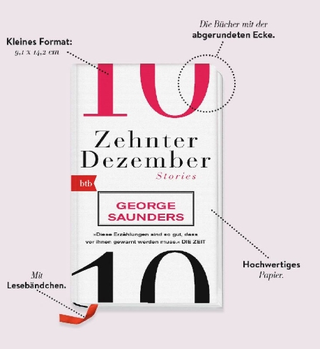 Buchcover und Innenansicht für das Buch: Tenth of December. Stories