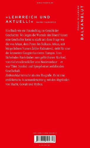 Buchcover und Innenansicht für das Buch: Balkanblut