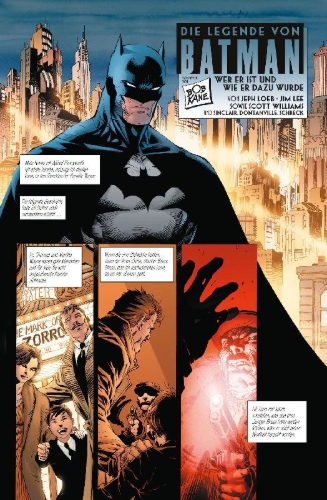 Buchcover und Innenansicht für das Buch: Batman: Hush (Neuausgabe)