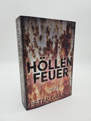 Buchcover und Innenansicht für das Buch: Höllenfeuer