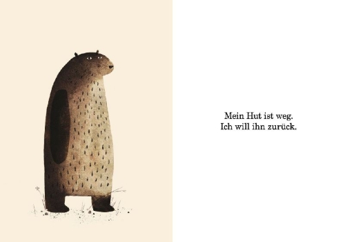 Buchcover und Innenansicht für das Buch: I WANT MY HAT BACK