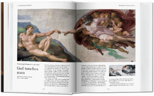 Buchcover und Innenansicht für das Buch: What Great Paintings Say
