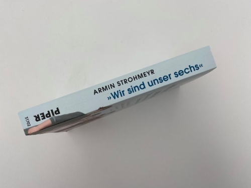 Buchcover und Innenansicht für das Buch: 'Wir sind unser sechs' - Die Geschichte der Geschwister Mann