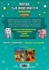 Buchcover und Innenansicht für das Buch: Math Fun for Minecrafters: Grades 3 and 4