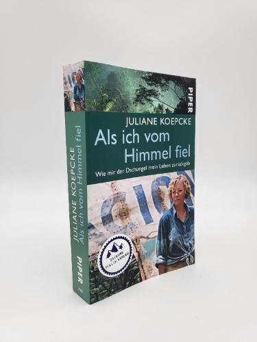 Buchcover und Innenansicht für das Buch: Als ich vom Himmel fiel
