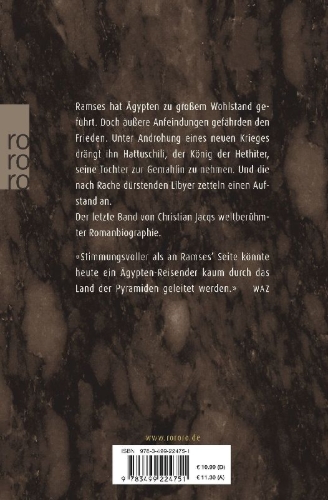 Buchcover und Innenansicht für das Buch: Ramses: Im Schatten der Akazie