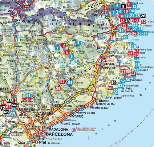 Buchcover und Innenansicht für das Buch: Costa Brava