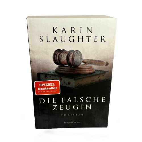 Buchcover und Innenansicht für das Buch: False Witness