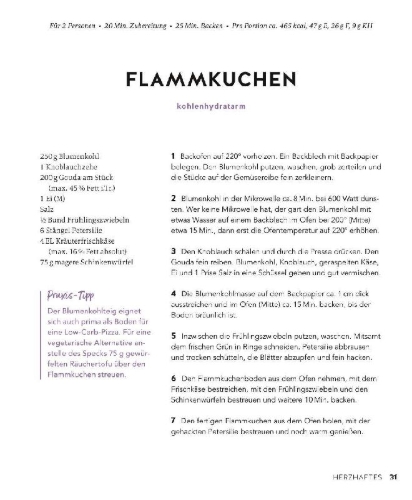 Buchcover und Innenansicht für das Buch: Diabetes-Backbuch