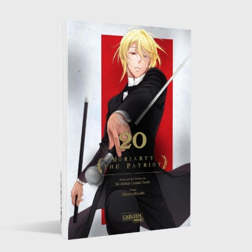 Buchcover und Innenansicht für das Buch: Yuukoku no Moriarty