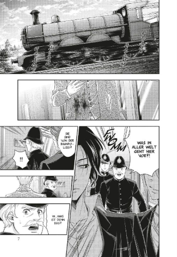 Buchcover und Innenansicht für das Buch: Yuukoku no Moriarty