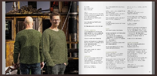 Buchcover und Innenansicht für das Buch: Für ihn gestrickt