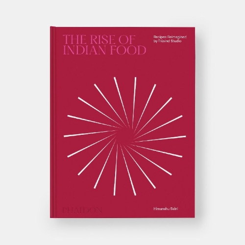 Buchcover und Innenansicht für das Buch: The Rise of Indian Food
