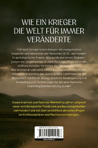 Buchcover und Innenansicht für das Buch: Dschingis Khan