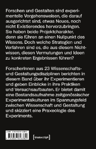 Buchcover und Innenansicht für das Buch: Experimentieren
