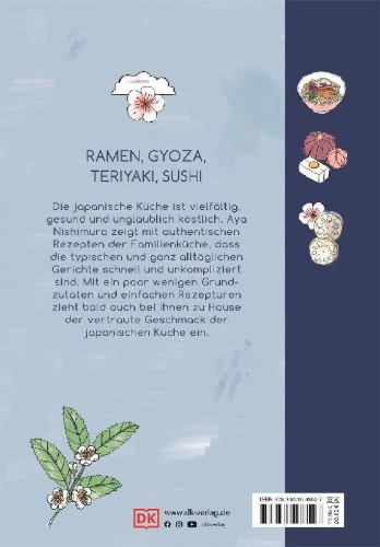 Buchcover und Innenansicht für das Buch: Authentisch japanisch