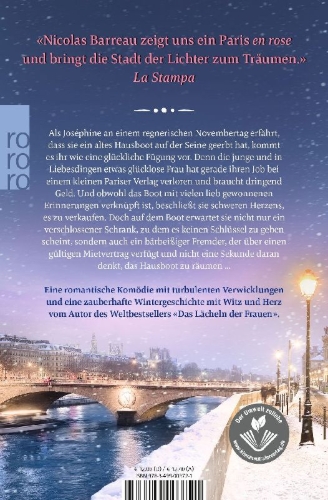 Buchcover und Innenansicht für das Buch: Tausend Lichter über der Seine