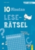 Buchcover und Innenansicht für das Buch: 10-Minuten-Leserätsel ab 7 Jahren