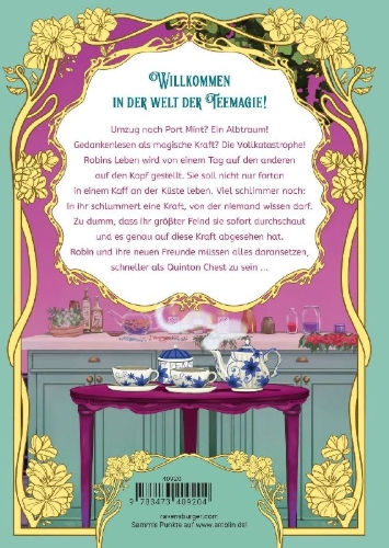Buchcover und Innenansicht für das Buch: Thea Magica, Band 1 - Das Geheimnis von Port Mint