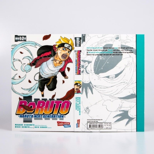 Buchcover und Innenansicht für das Buch: Boruto: Naruto next Generations