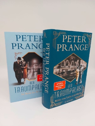 Buchcover und Innenansicht für das Buch: Der Traumpalast