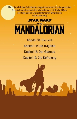Buchcover und Innenansicht für das Buch: Star Wars: The Mandalorian #5-#8