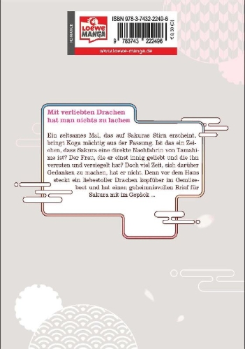 Buchcover und Innenansicht für das Buch: Ryuu no Hanayome Okotowari