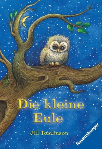 Buchcover und Innenansicht für das Buch: The Owl Who Was Afraid of the Dark