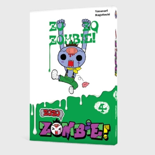 Buchcover und Innenansicht für das Buch: ZOZOZO ZOMBIE-KUN