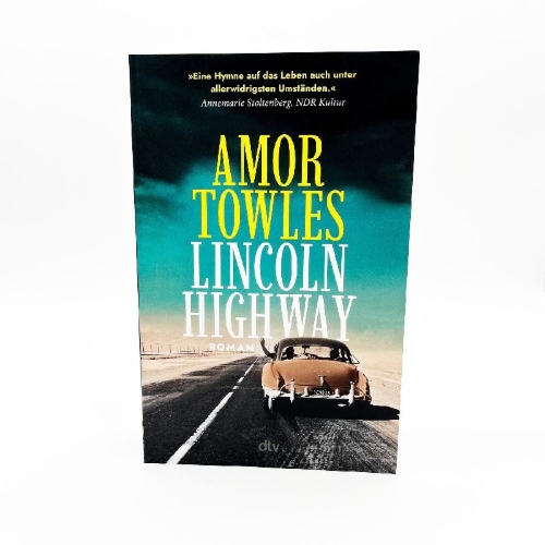 Buchcover und Innenansicht für das Buch: Lincoln Highway