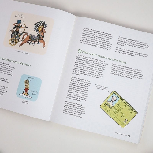 Buchcover und Innenansicht für das Buch: 321 superslimme dingen die je moet weten over geschiedenis