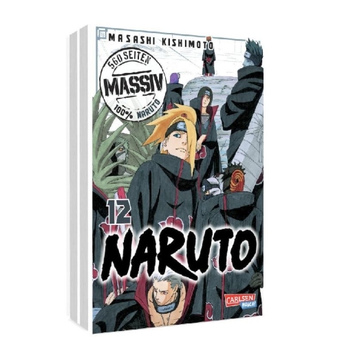 Buchcover und Innenansicht für das Buch: NARUTO Massiv 12